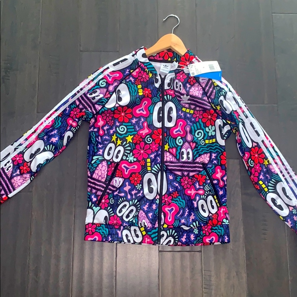 Adidas Track jacket. Rare!  New with tags.